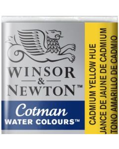 Winsor & Newton Cotman Water Colour Half Pan - Cadmium Yellow Hue (109)