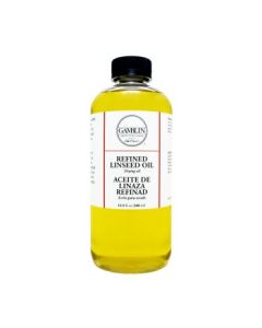 Gamblin Refined Linseed Oil - Bottle of 16.9 fl oz / 500 ML