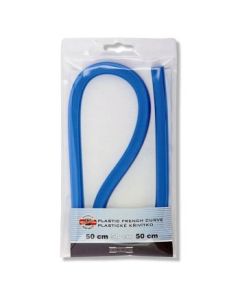 Koh-I-Noor Hardtmuth Flexible Plastic French Curve - 50mm