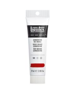 Liquitex Professional Heavy Body Acrylic Colour - Tube of 59 ML - Quinacridone Red- Orange (109)