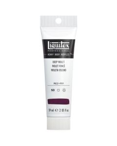 Liquitex Professional Heavy Body Acrylic Colour - Tube of 59 ML - Deep Violet (115)