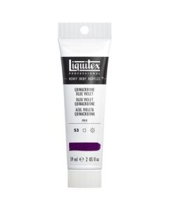 Liquitex Professional Heavy Body Acrylic Colour - Tube of 59 ML - Quinacridone Blue Violet (118)