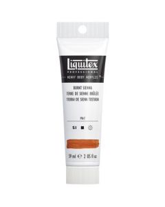 Liquitex Professional Heavy Body Acrylic Colour - Tube of 59 ML - Burnt Sienna (127)