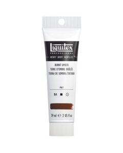 Liquitex Professional Heavy Body Acrylic Colour - Tube of 59 ML - Burnt Umber (128)