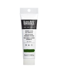 Liquitex Professional Heavy Body Acrylic Colour - Tube of 59 ML - Hooker’s Green Hue Permanent (224)