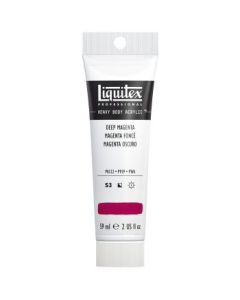 Liquitex Professional Heavy Body Acrylic Colour - Tube of 59 ML - Deep Magenta (300)