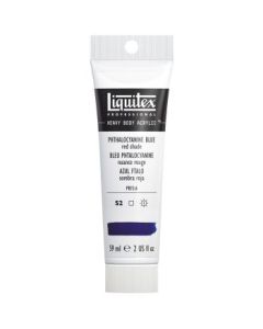 Liquitex Professional Heavy Body Acrylic Colour - Tube of 59 ML - Phthalocyanine Blue (Red Shade) (314)