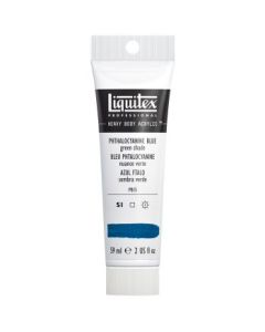 Liquitex Professional Heavy Body Acrylic Colour - Tube of 59 ML - Phthalocyanine Blue (Green Shade) (316)