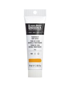 Liquitex Professional Heavy Body Acrylic Colour - Tube of 59 ML - Transparent Raw Sienna (332)