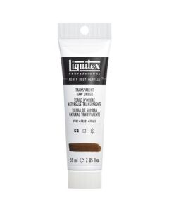 Liquitex Professional Heavy Body Acrylic Colour - Tube of 59 ML - Transparent Raw Umber (333)