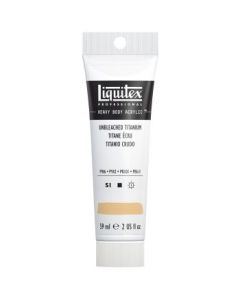 Liquitex Professional Heavy Body Acrylic Colour - Tube of 59 ML - Unbleached Titanium (434)