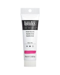 Liquitex Professional Heavy Body Acrylic Colour - Tube of 59 ML - Medium Magenta (500)