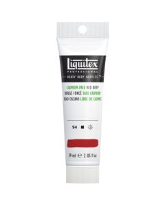 Liquitex Professional Heavy Body Acrylic Colour - Tube of 59 ML - Cadmium-Free Red Deep (895)