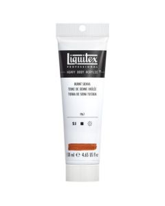 Liquitex Professional Heavy Body Acrylic Colour - Tube of 138 ML - Burnt Sienna (127)