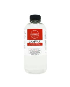 Gamblin GAMVAR Gloss Picture Varnish - Bottle of 16.9 fl oz / 500 ML