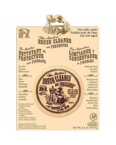 General's “The Masters” Brush Cleaner & Preserver - 2.5 oz (70.75 gms), Blistercarded