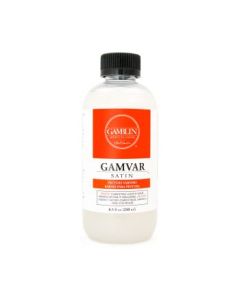 Gamblin GAMVAR Satin Picture Varnish - Bottle of 8.5 fl oz / 250 ML