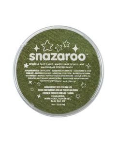 Snazaroo Sparkle Face Paint - Sparkle Green - 18 ML