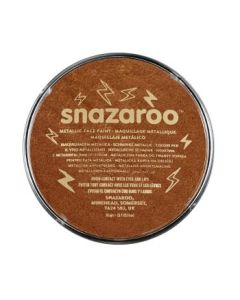 Snazaroo Metallic Face Paint - Copper - 18 ML