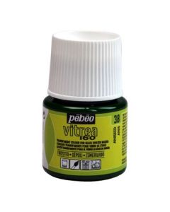 Pebeo Vitrea 160 Frosted Glass Paint - 45 ML Bottle - Aniseed (38)