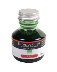 J. Herbin Indian Ink - 50 ML Bottle - Vert (Green)