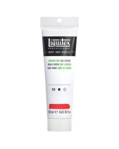 Liquitex Professional Heavy Body Acrylic Colour - Tube of 138 ML - Cadmium-Free Red Medium (894)