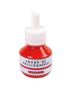 J. Herbin Calligraphic Ink - 50 ML Bottle - Rouge (Red)