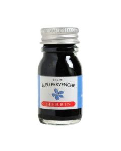 J. Herbin Fountian Pen Inks - 10 ML Bottle - Bleu Pervenche (Periwinkle Blue)