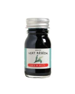 J. Herbin Fountian Pen Inks - 10 ML Bottle - Vert Reseda (Reseda Green)