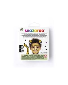 Snazaroo Mini Face Paint Kit - 3 x 2 ML Pans - Tiger