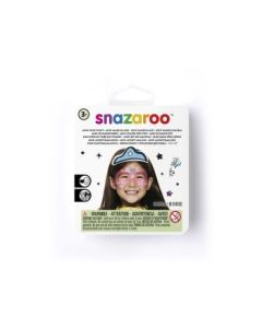 Snazaroo Mini Face Paint Kit - 3 x 2 ML Pans - Festive Mask