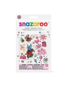 Snazaroo Temporary Tattoos - Fantasy (Girls) - Set of 20