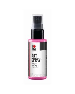 Marabu Art Spray - Acrylic Paint - 50 ML Spray Bottle - Raspberry (005)