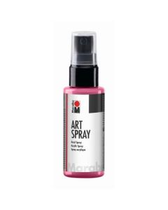 Marabu Art Spray - Acrylic Paint - 50 ML Spray Bottle - Bordeaux (034)