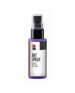 Marabu Art Spray - Acrylic Paint - 50 ML Spray Bottle - Plum (037)