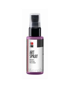 Marabu Art Spray - Acrylic Paint - 50 ML Spray Bottle - Aubergine (039)