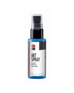 Marabu Art Spray - Acrylic Paint - 50 ML Spray Bottle - Gentian (057)