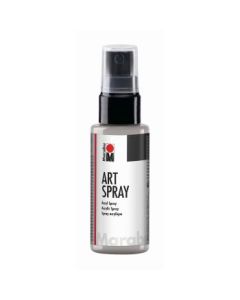 Marabu Art Spray - Acrylic Paint - 50 ML Spray Bottle - Grey (078)