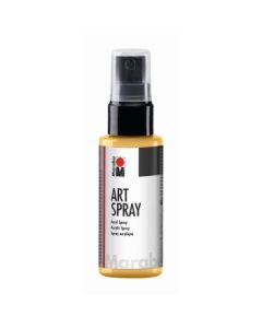 Marabu Art Spray - Acrylic Paint - 50 ML Spray Bottle - Gold (084)