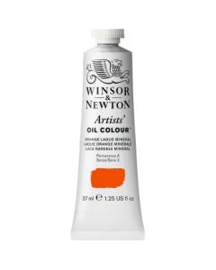 Winsor & Newton Artists' Oil Colour - Tube of 37 ML - Orange Laque Mineral (416)