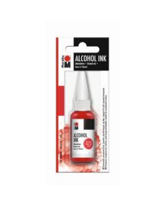 Marabu Alcohol Ink - Bottle of 20 ML - Cherry Red (031) - Blister Pack