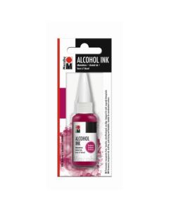 Marabu Alcohol Ink - Bottle of 20 ML - Bordeaux (034) - Blister Pack