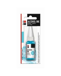 Marabu Alcohol Ink - Bottle of 20 ML - Caribbean (091) - Blister Pack