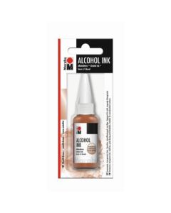 Marabu Alcohol Ink - Bottle of 20 ML - Metallic Copper (789) - Blister Pack