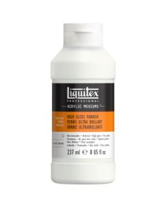 Liquitex Varnish - Professional High Gloss Varnish - Bottle of 237 ML