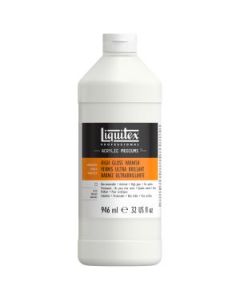 Liquitex Varnish - Professional High Gloss Varnish - Bottle of 946 ML