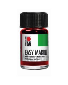 Marabu Easy Marble - Marbling Paint - Bottle of 15 ML - Ruby Red (038)