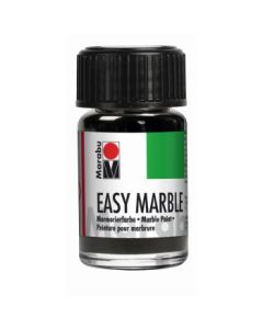 Marabu Easy Marble - Marbling Paint - Bottle of 15 ML - Silver (082)