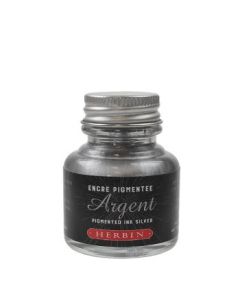 J. Herbin Pigmented Ink - 30 ML Bottle - Argent (Silver)