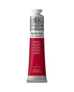 Winsor & Newton Winton Oil Colour - Tube of 200 ML - Permanent Crimson Lake (478)